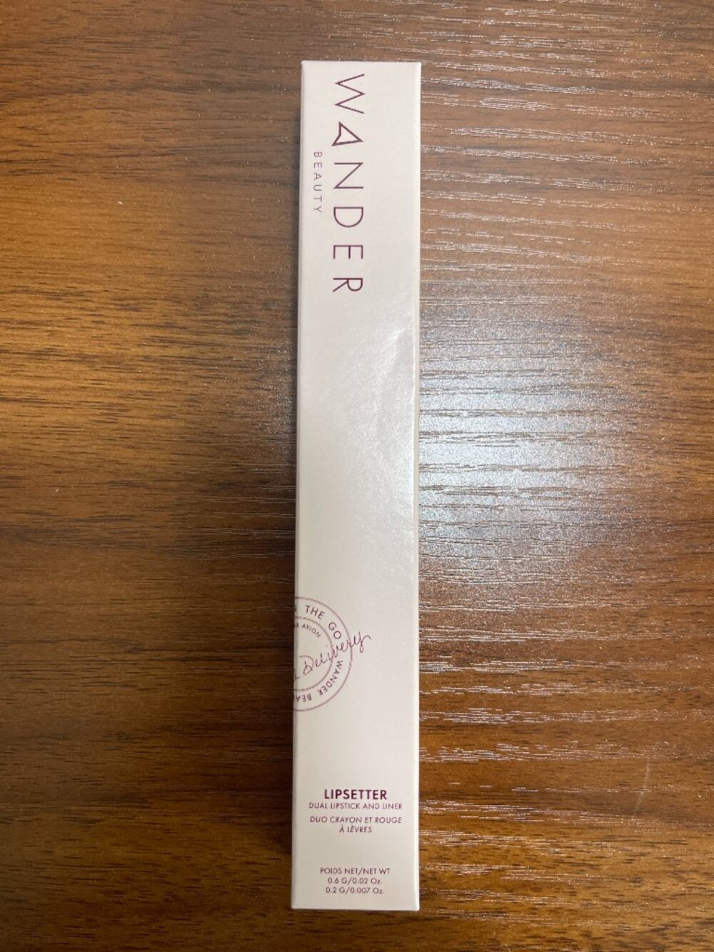 Wander Beauty Lipsetter Dual Lipstick & Liner – Barcelona Blush – NEW